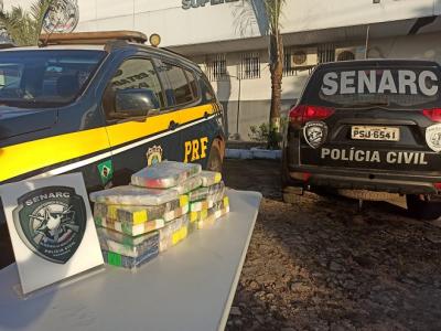 Operação apreende 22 kg drogas que chegaria a São Luís