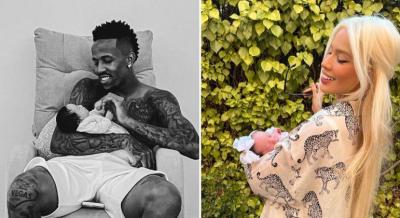 Filha de Éder Militão e Karoline Lima completa 1 mês de vida em meio a polêmicas