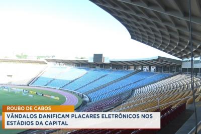 Dois estádios de São Luís são alvos de vândalos em menos de uma semana 