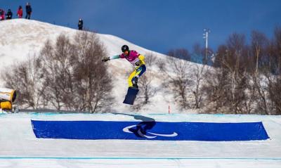 Paralimpíada: gaúcho André Barbieri para nas quartas do snowboard