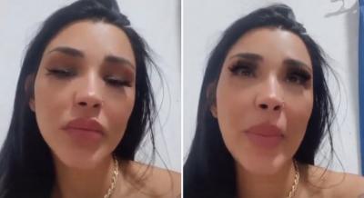 Jenny Miranda chora ao falar de briga com Anna Beatryz