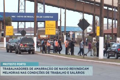 Trabalhadores reivindicam melhorias nas condições de trabalho e salários