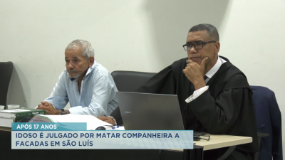 Após 17 anos, idoso é julgado por matar a companheira a facadas em São Luís