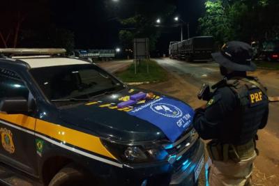 Imperatriz: PRF localiza 2kg de maconha com passageiro de ônibus interestadual