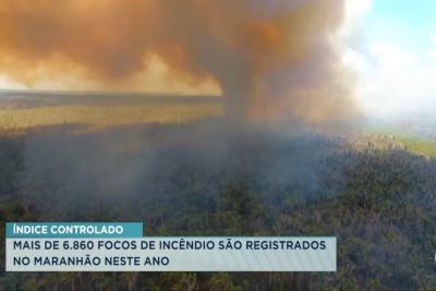 Quase 7.000 focos de incêndio são registrados no MA, aponta INPE