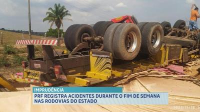 PRF registra 2 acidentes durante o final de semana nas rodovias que cortam o MA
