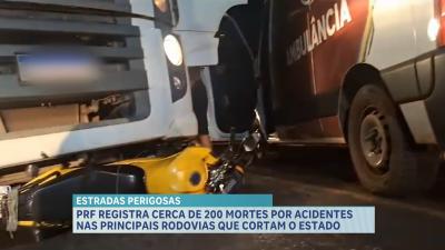 PRF registra 2 acidentes nas rodovias federais que cortam o Maranhão durante feriado