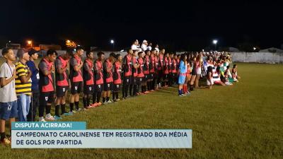 Campeonato Carolinense registra boa média de gols