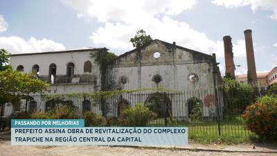 Prefeito assina obra de revitalização do complexo trapiche na região central da capital