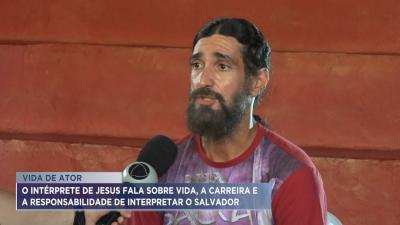 Via Sacra: Intérprete de Jesus fala sobre a responsabilidade do papel