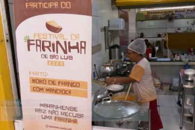 Festival da Farinha leva produtos da zona rural a Feirinha São Luís