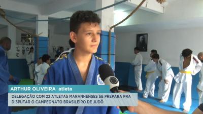 Atletas maranhenses se preparam para Campeonato Brasileiro de Judô