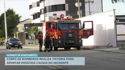 Apartamento na Península pega fogo em São Luís