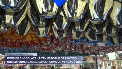 Páscoa: comércio de São Luis inicia a venda de ovos de chocolate 