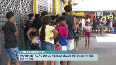 Movimentação segue intensa no comércio da Rua Grande em São Luís