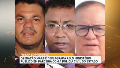 Operação do Ministério Público prende três ex-prefeitos no interior do Estado