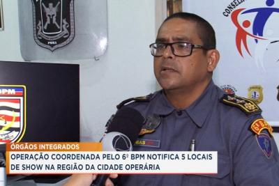 Operação combate presença de menores em casas de show no bairro Cidade Operária