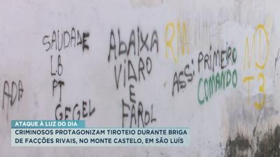 Guerra entre facções causa medo e insegurança no Monte Castelo