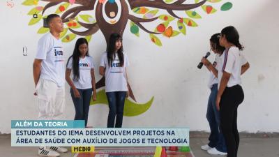 Estudantes do IEMA desenvolvem projetos na área de saúde com auxílio da tecnologia