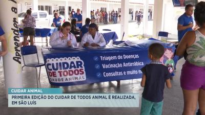 “Programa Cuidar de Todos Saúde Animal” é realizado em São Luís