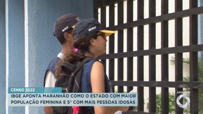 Maranhão tem maior população feminina e 5° com mais pessoas idosas