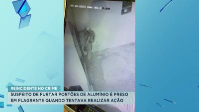 Suspeito de furtar portões de alumínio é preso em São Luís