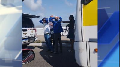 PM de folga rende suspeitos após assalto a ônibus no Centro de São Luís