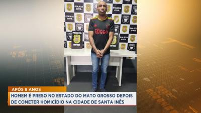 Suspeito de cometer homicídio em Santa Inês é preso no Mato Grosso