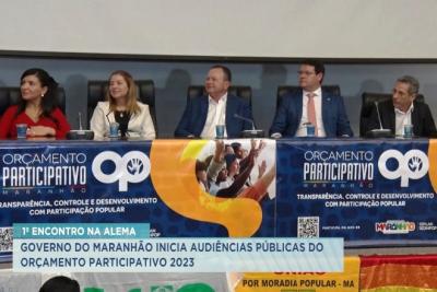 Maranhão inicia audiências públicas do Orçamento Participativo 2023