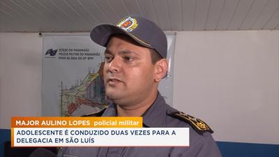 PM apreende adolescentes por atos infracionais no Cohatrac III