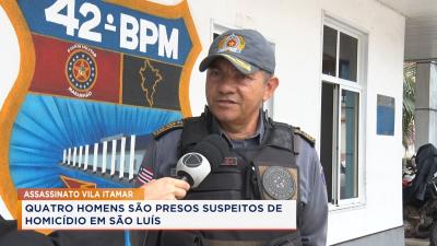 Presos suspeitos de envolvimento em homicídio na Vila Itamar