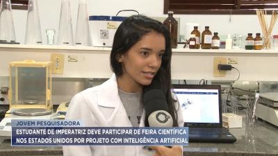 Imperatriz: jovem pesquisadora representa o Maranhão em feira científica internacional
