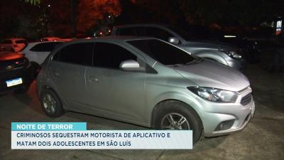 Criminosos sequestram motorista e matam dois adolescentes em São Luís