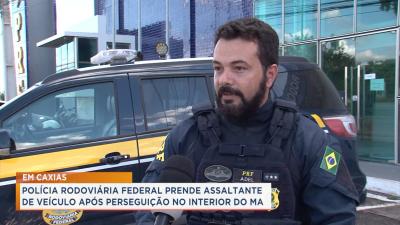 Caxias: PRF recupera veículo roubado em Teresina-PI