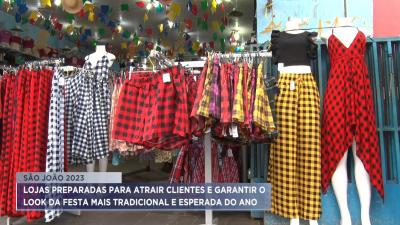 São João aquece vendas de roupas típicas de festas juninas
