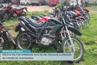 Chapadinha: Polícia Militar apreende 150 veículos clonados