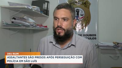 Suspeitos de assalto são presos após perseguição policial em São Luís