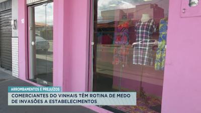Comerciantes reclamam de insegurança no bairro Vinhais