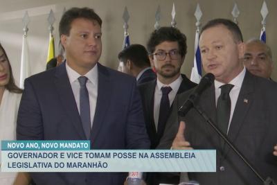 Carlos Brandão toma posse como governador do MA
