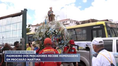 São Pedro: padroeiro dos pescadores recebe homenagens em procissão marítima