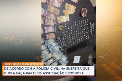 Polícia conduz suspeito de tráfico de drogas em Itapecuru-Mirim  