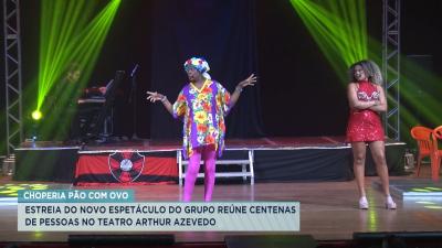 Pão Com Ovo estreia novo espetáculo no Teatro Arthur Azevedo