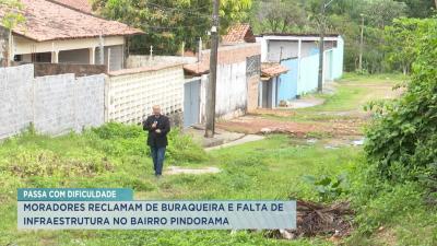 Moradores reclamam de infraestrutura em ruas do Parque Pindorama