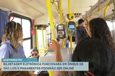 Bilhetagem eletrônica terá pagamentos on-line em ônibus de São Luís 