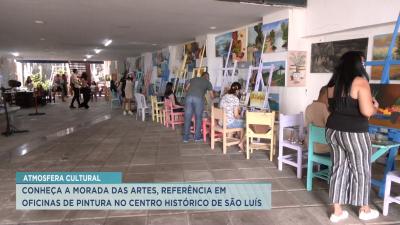 Morada das Artes: oficinas de pinturas estimulam produção artística em SL