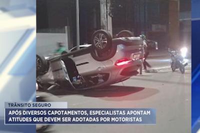 Trânsito: especialistas alertam para acidentes com capotamento em São Luís