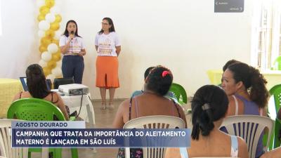 Agosto Dourado: campanha que incentiva aleitamento materno é lançado em São Luís