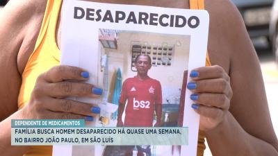 Família busca homem desaparecido há quase uma semana em São Luís