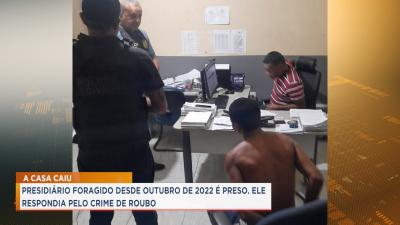 Polícia recaptura foragido do sistema prisional do MA