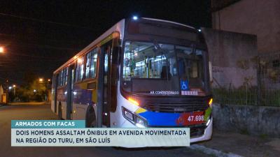PM busca dupla que assaltou passageiros de ônibus em São Luís